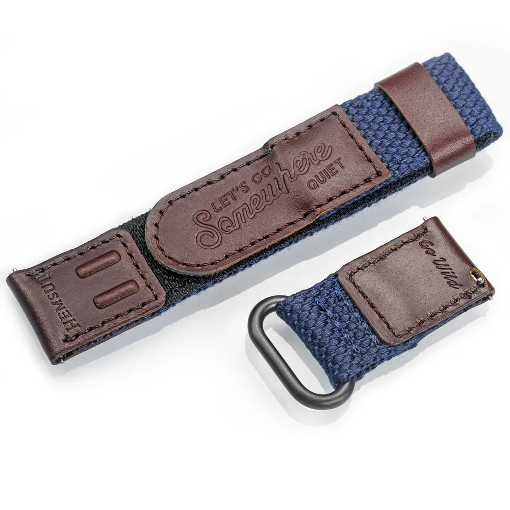 HEMSUT Nylon Quick-Release Watch Strap – 20/22mm for Samsung Galaxy