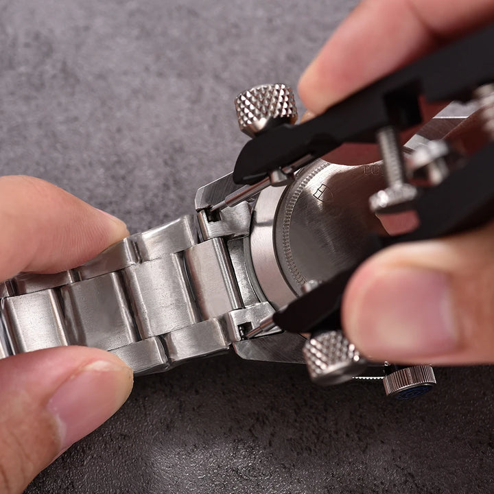 Stainless Steel Watch Spring Bar Pliers & Tweezer Tool Kit