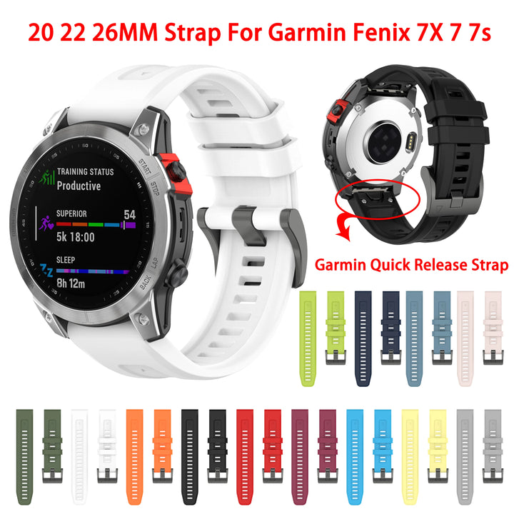 Quick Release Smartwatch Strap for Garmin Fenix Series – 20/22/26mm