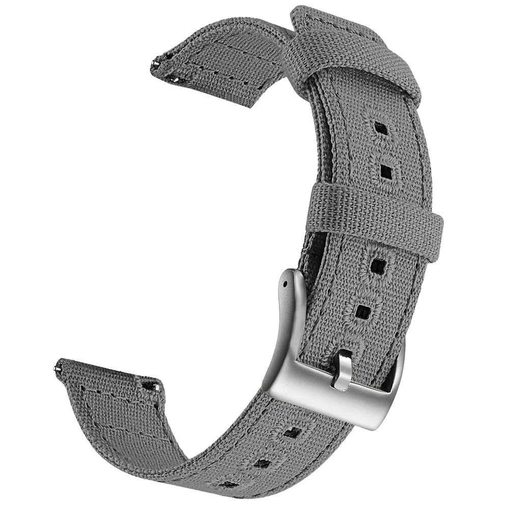 Quick-Release Canvas Strap 20/22mm