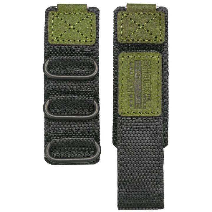 For Casio Watch Band Nylon Leather 18mm Sports Replace Straps Compotible With Gshock AE1200 /1300/W-218H