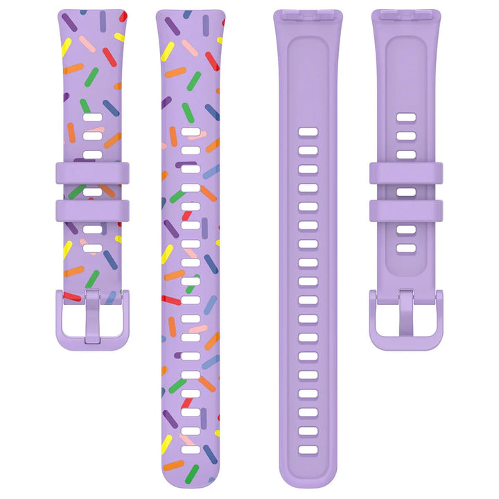 Printed Silicone Strap for Huawei Band 8-10
