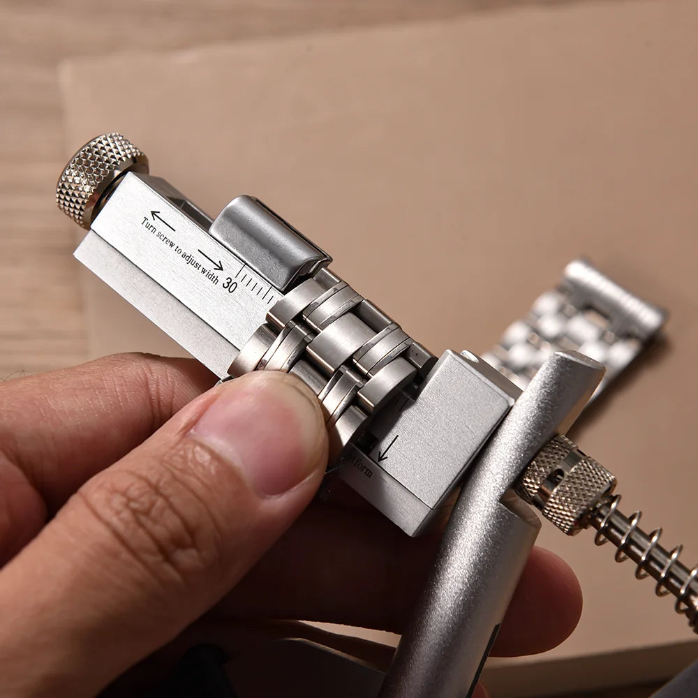 Professional Watch Link Adjustment Tool Kit – Steel Pin Remover & Pliers