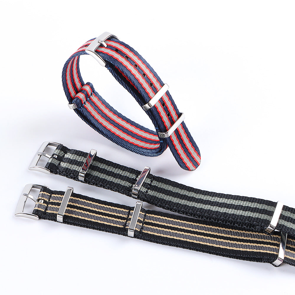 Nylon Canvas Watch Strap 20mm (Omega, Rolex & Tudor)