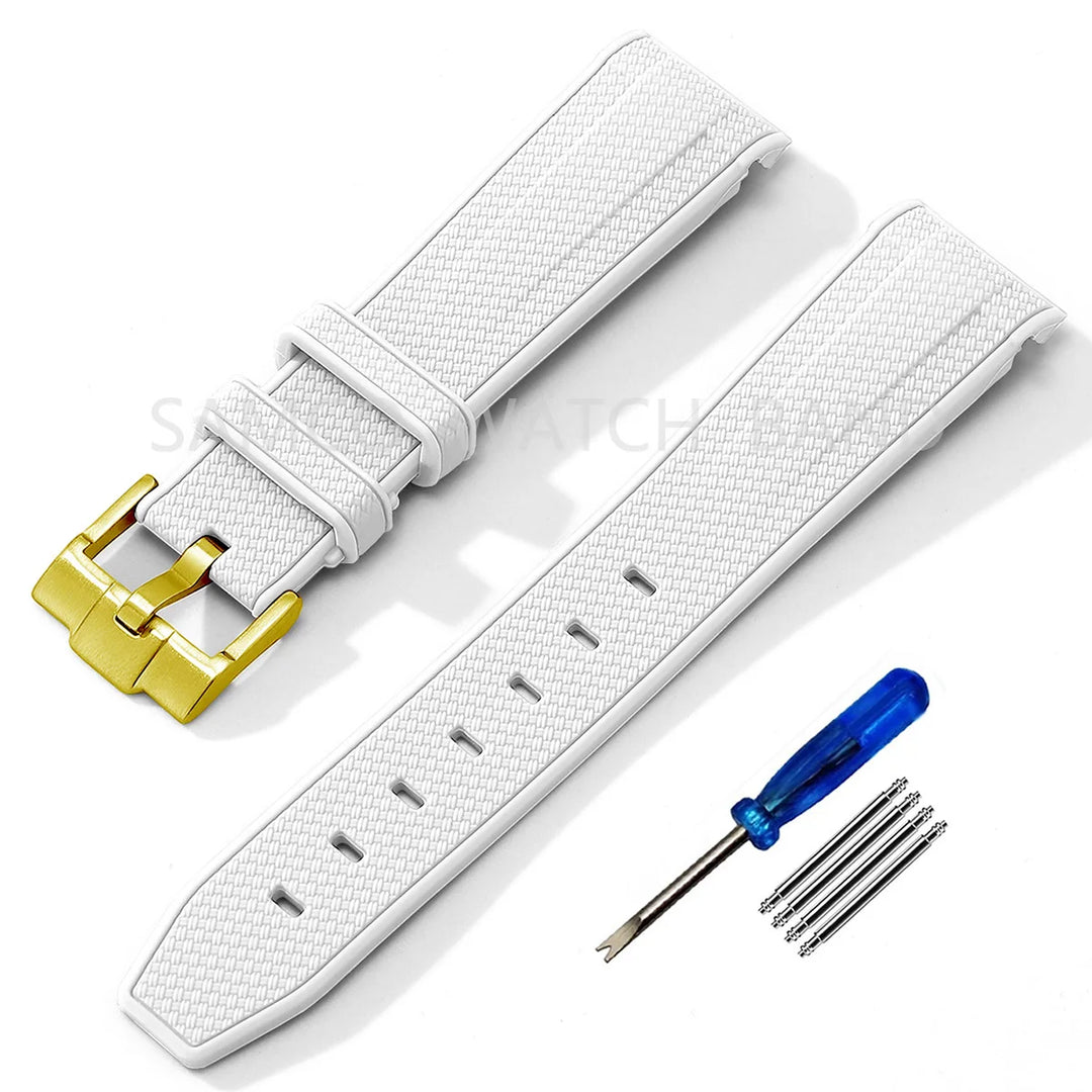 Silicone Rubber Strap 20mm for MoonSwatch & Omega X Swatch Speedmaster