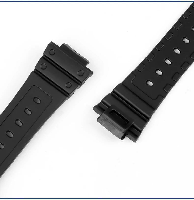 Anti-Allergy Resin Watch Strap with Stainless Steel Buckle for Casio G-Shock DW & GW Serie