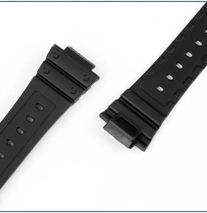 Anti-Allergy Resin Watch Strap with Stainless Steel Buckle for Casio G-Shock DW & GW Serie