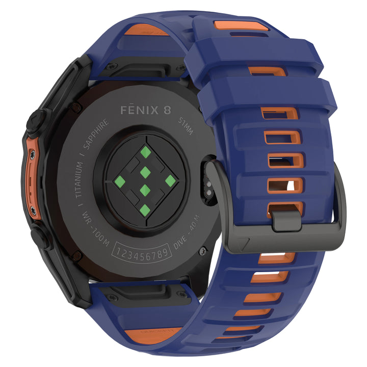 QuickFit Silicone Strap for Garmin Fenix & Epix (22-26mm)