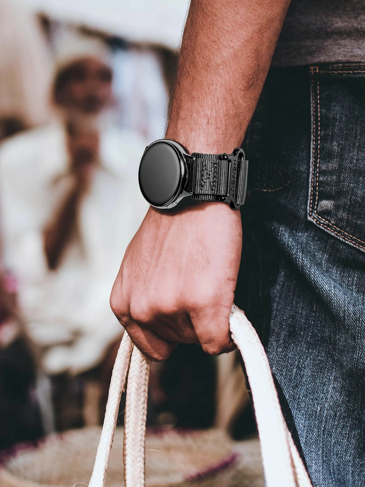 HEMSUT Nylon Military Sport Band for Huawei (20-22mm)