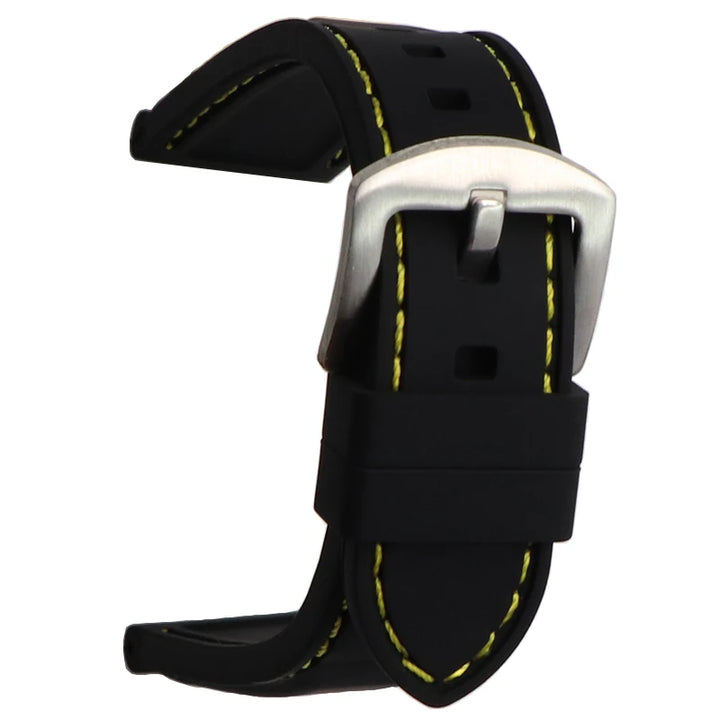 Waterproof Silicone Rubber Watch Strap (20-26mm)