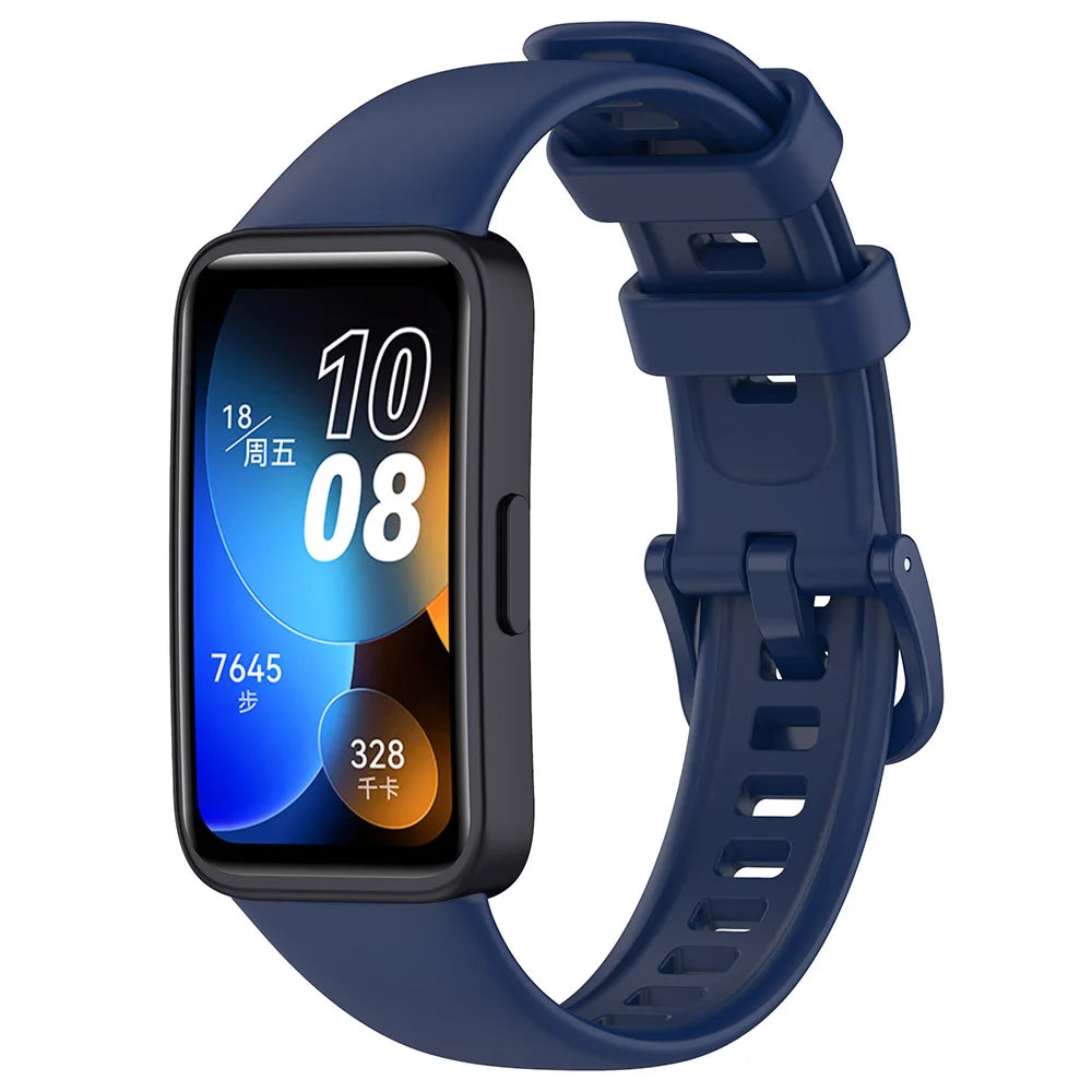 Silicone Wrist Strap for Huawei Band 8, 9, 10