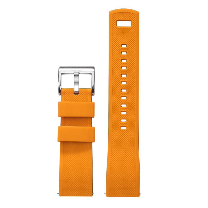 Premium Silicone Rubber Watch Band 18–22mm (Quick Release)