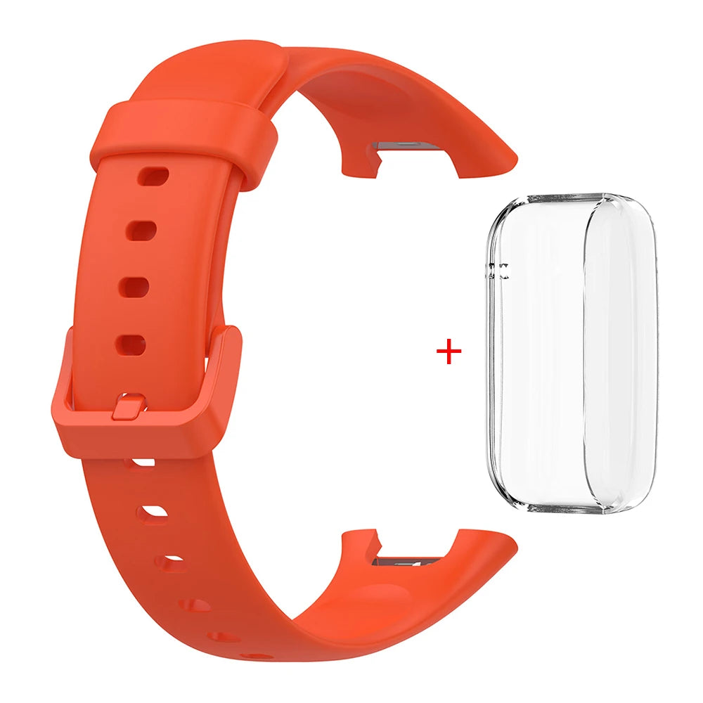 TPU Strap with Protective Case for Xiaomi Mi Band 7 Pro