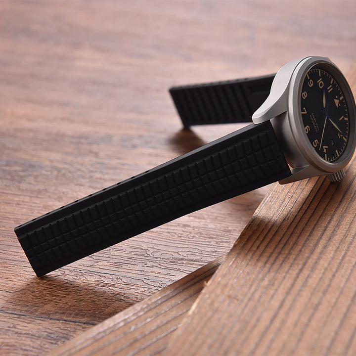 JUELONG CTS Watch Strap 20mm 22mm 24mm CTS Rubber Watch Band Quick Release Butterfly Buckle Cut To Size For Patek Philippe Watch