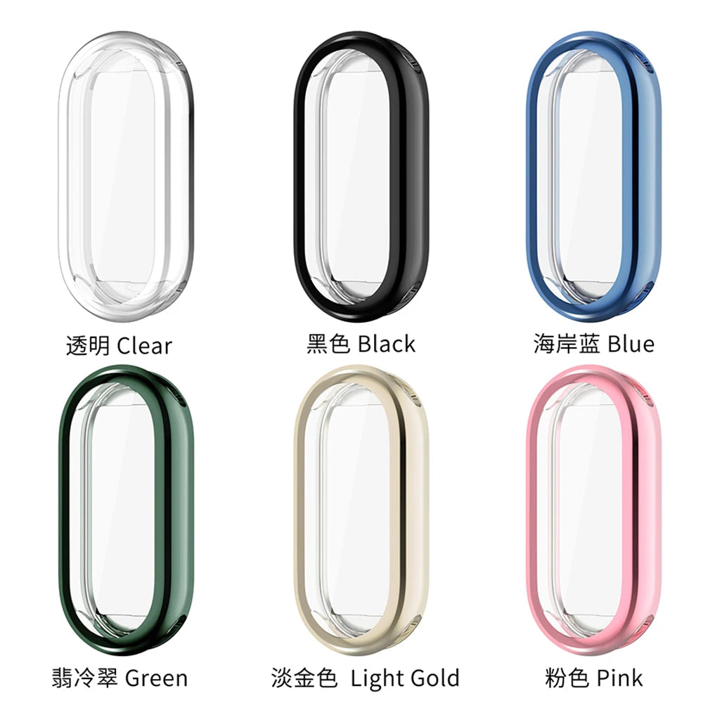 Xiaomi Mi Band 8/9/10 TPU Full Screen Protective Case