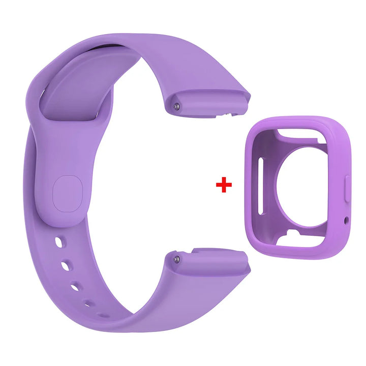 Silicone Strap & Protective Case for Redmi Watch 3 Active/Lite