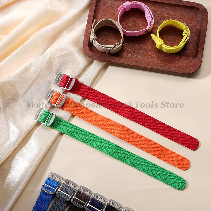 Omega Nylon Canvas Strap