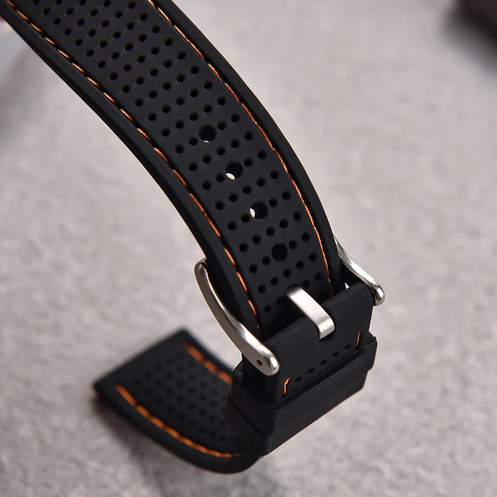 NATOBELT Soft Porous Rubber Watch Strap – Quick Release (18-22mm)