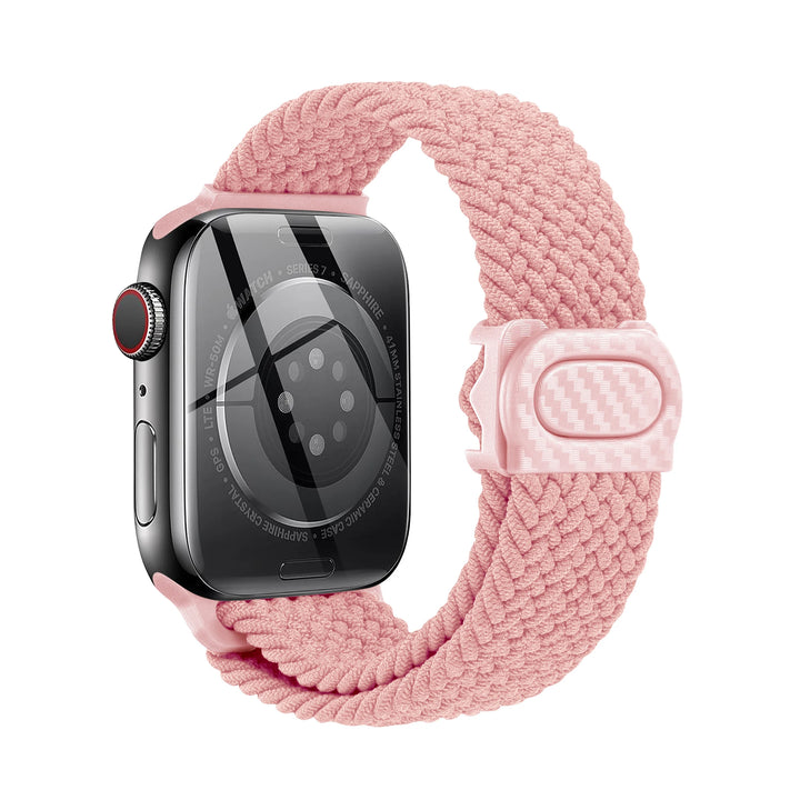 Strap For Apple watch band 44mm 42mm 40mm 45mm 46mm 41mm 49mm Braided Solo Correa Bracelet iWatch Series 9 8 10 7 6 5 4 se Ultra