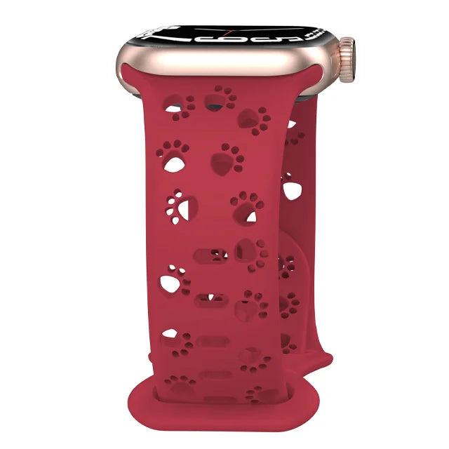 Strap for Apple Watch Band 44mm 42mm 40mm 41mm 45mm 46mm 49mm Silicone Correa Bracelet iWatch Series SE 8 9 10 11 7 6 5 3 Ultra