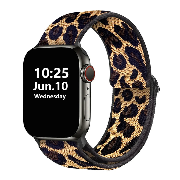 Stretchy Double-Layer Loop Apple Watch Band 38–45mm for Series 1–8