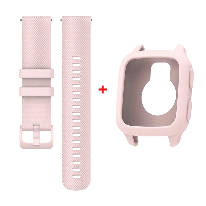 20mm Silicone Strap for Garmin Venu SQ/Venu 2 Plus & Amazfit Bip S/U