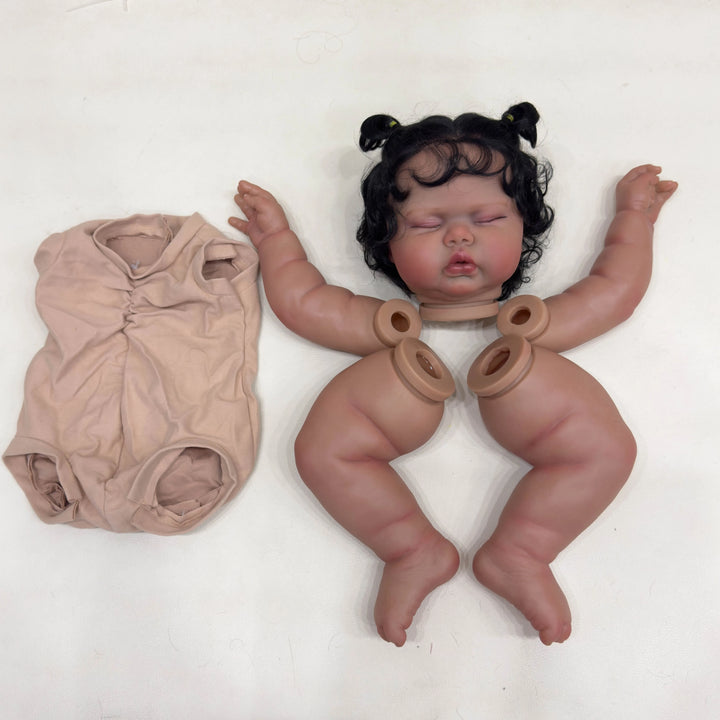 24″ Pickle Reborn Doll Kit – Dark Skin Pre‑Painted DIY