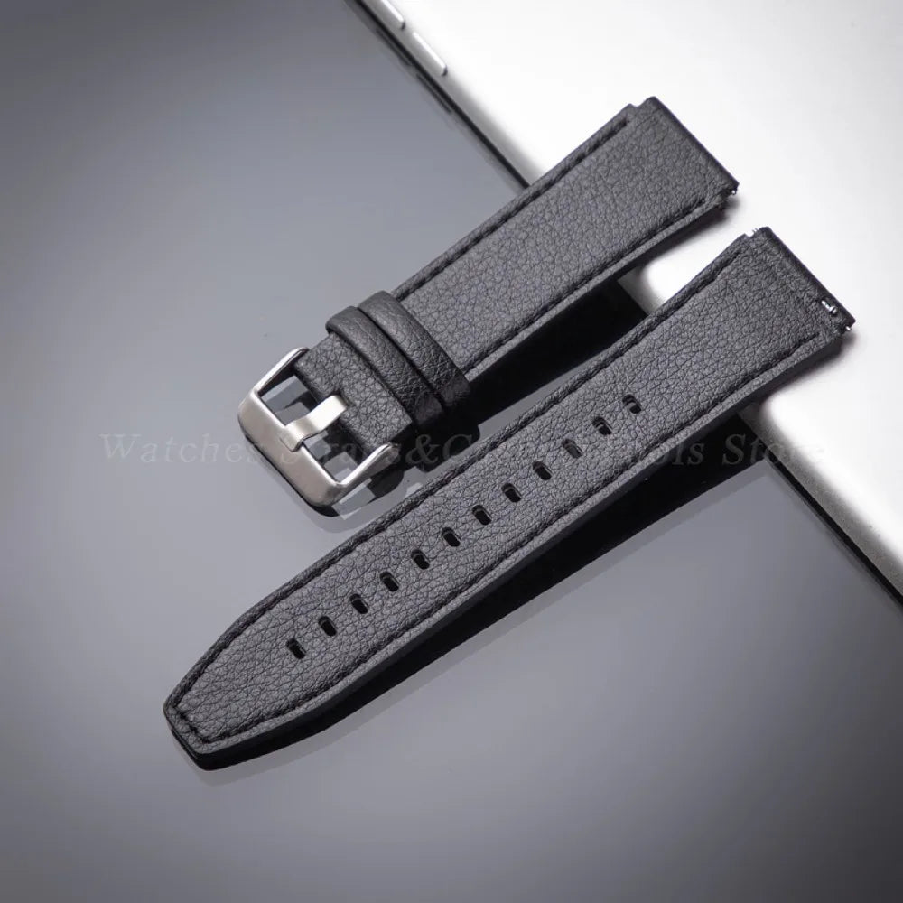 22mm Genuine Leather Strap Band For Huawei Watch GT3 GT 3 Pro/GT 4 Pro/GT 2 Pro Sport Watchband Smartwatch Replacement Bracelets