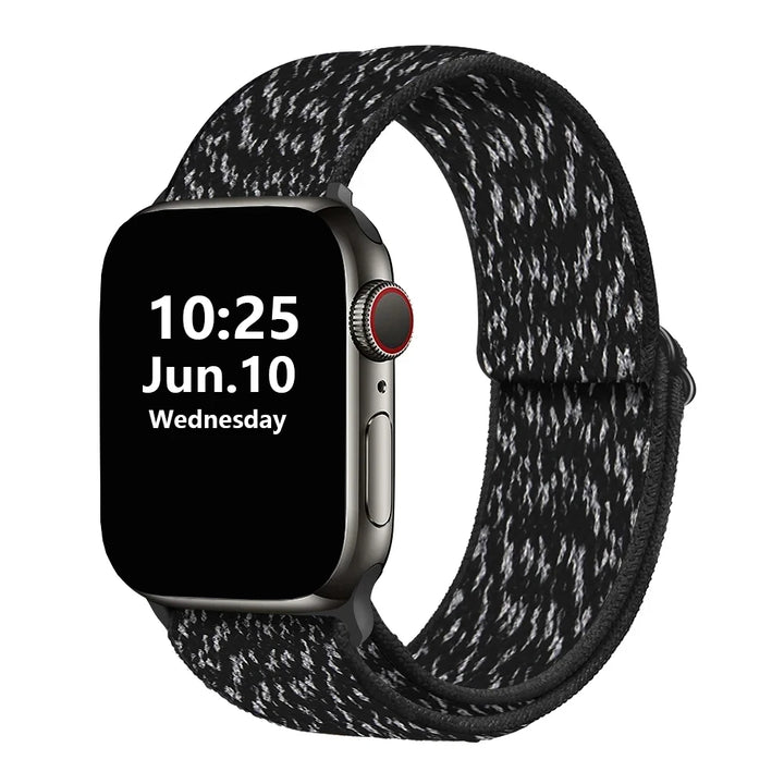Stretchy Double-Layer Loop Apple Watch Band 38–45mm for Series 1–8