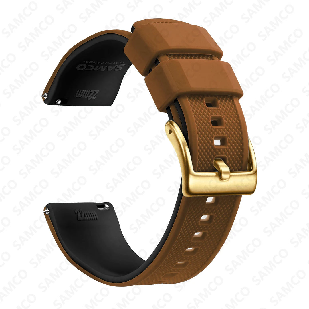 Premium Silicone Quick-Release Watch Band 18/20/22mm