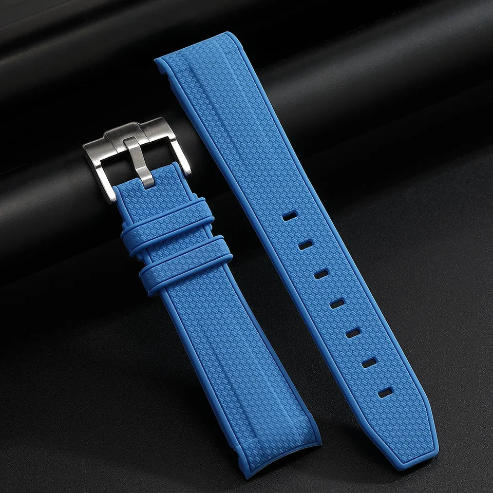 Silicone Rubber Strap 20mm for MoonSwatch & Omega X Swatch Speedmaster