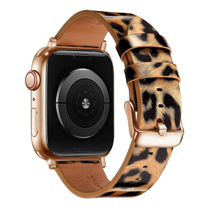 Leopard Print Apple Watch Band (38–49mm)