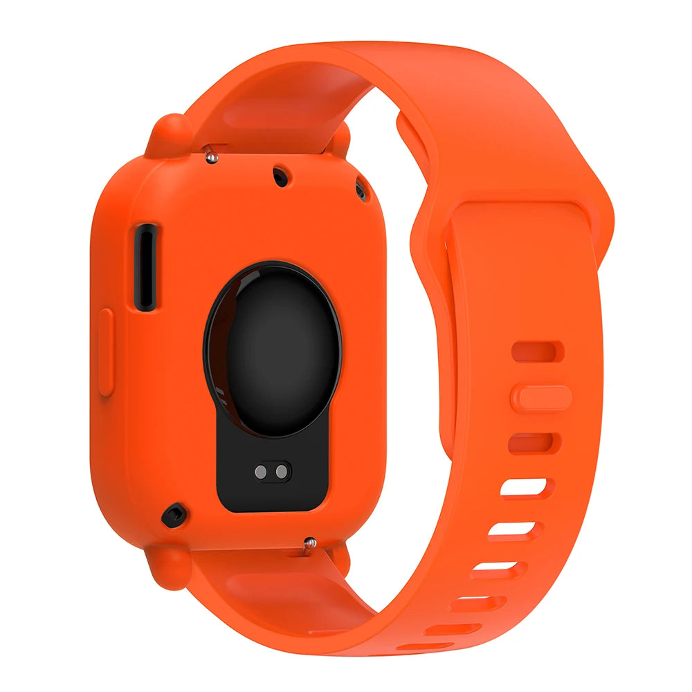 Silicone Strap with Protective Case for Redmi Watch 5 Active