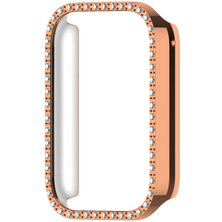 Hollow PC Protective Case with Rhinestones for Xiaomi Mi Band 9 Pro