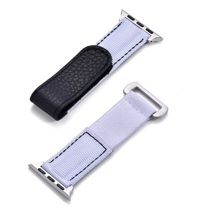 Braided Nylon Solo Loop For Apple Watch Band 45mm Ultra 2 49mm 38mm 44mm 40 41mm 42mm Leather Bracelet Series 10 9 8 7 5 se Belt