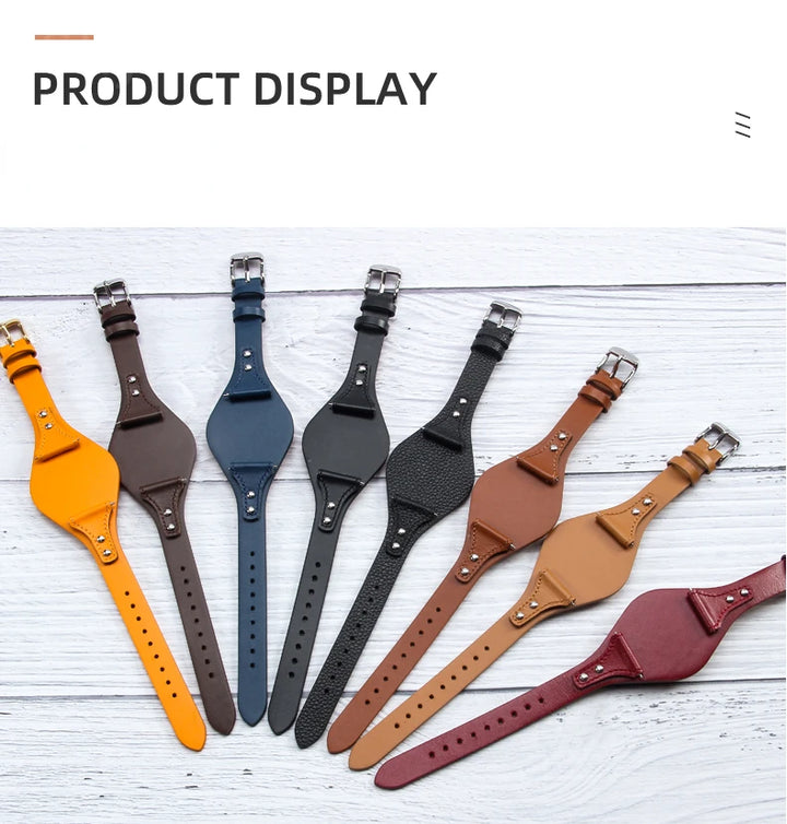 Genuine Leather 18mm Watch Strap for Fossil Women – ES4114/ES4113/ES3625/ES3616