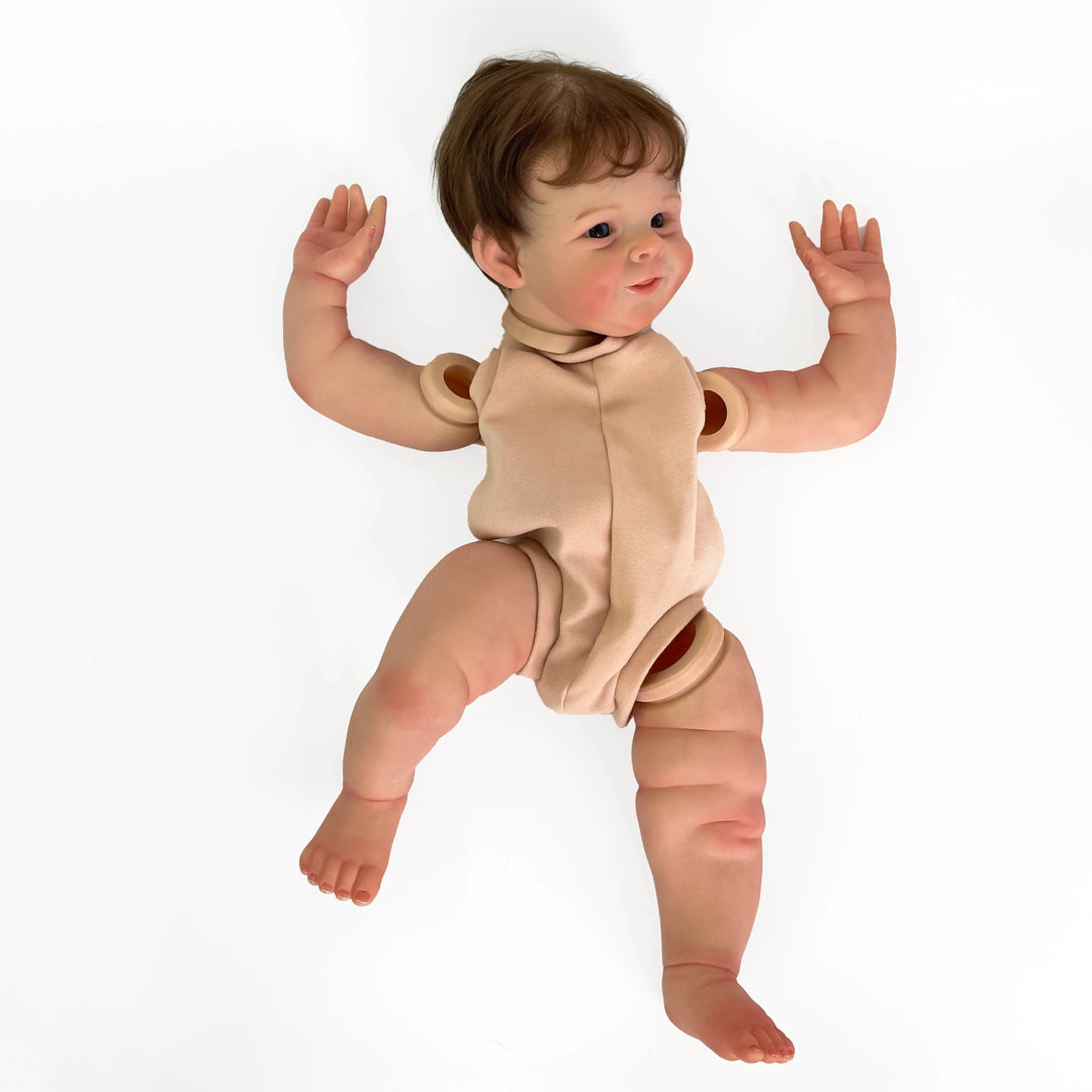 NPK 22″ Shaya Reborn Doll Kit — Unfinished Painted Parts