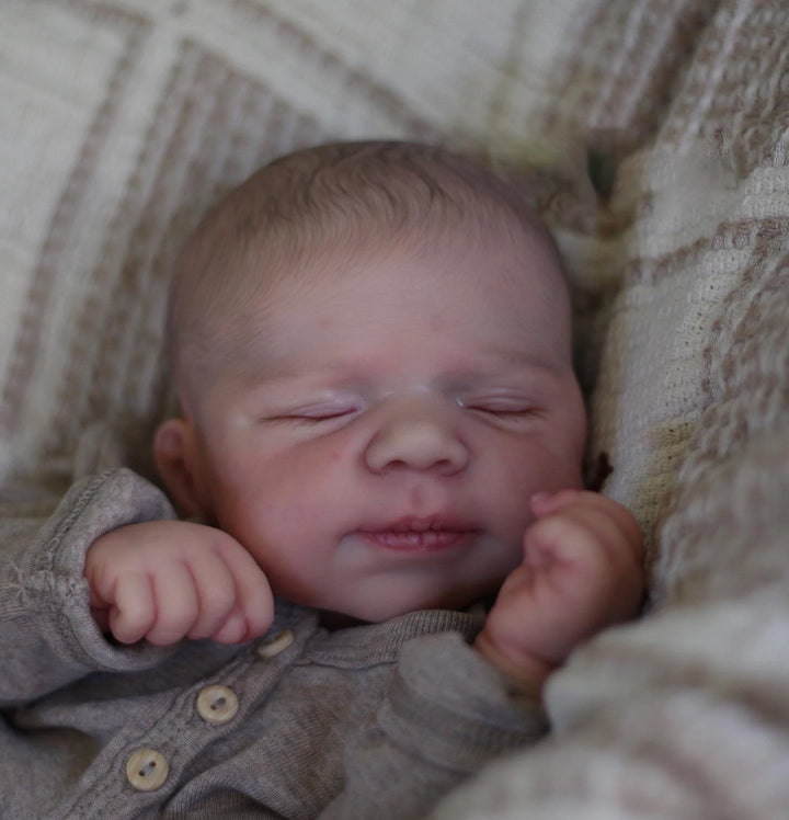 19″ Pascale Full‑Body Reborn Baby Doll – 3D Skin, Visible Veins & Soft Touch