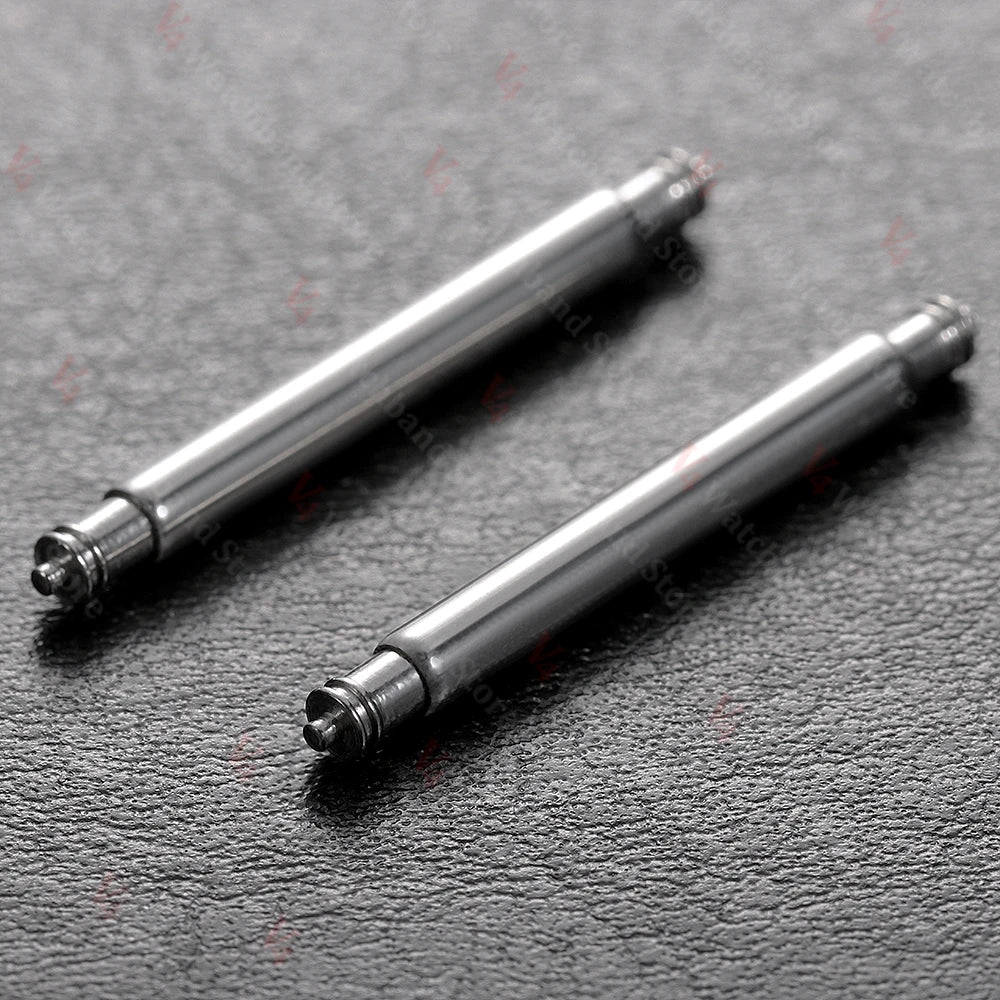 20pcs Watch Band Spring Pins 16–24mm (1.5–2.5mm Stainless Steel)