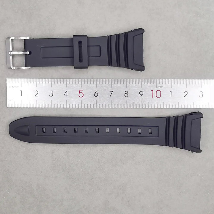 Rubber Watch Strap for Casio G-Shock W96H – 18mm, Unisex