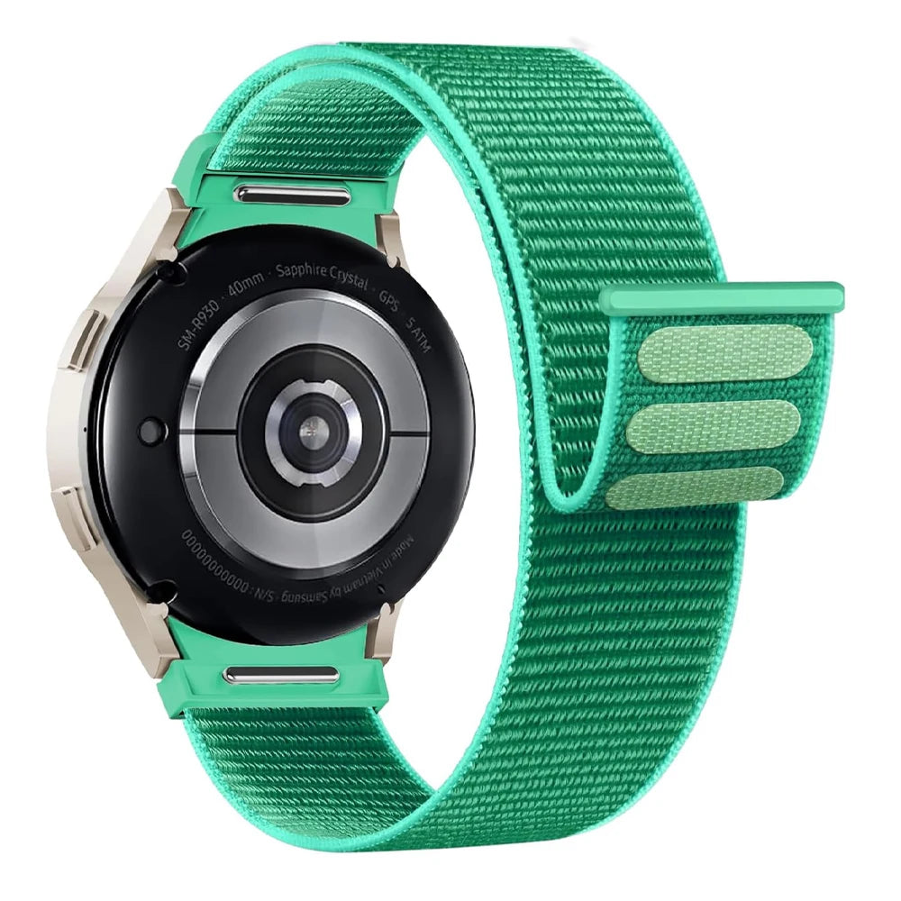 Nylon Sport Loop Watch Strap – 40-44mm for Samsung Galaxy Watch 4-7 & 5 Pro