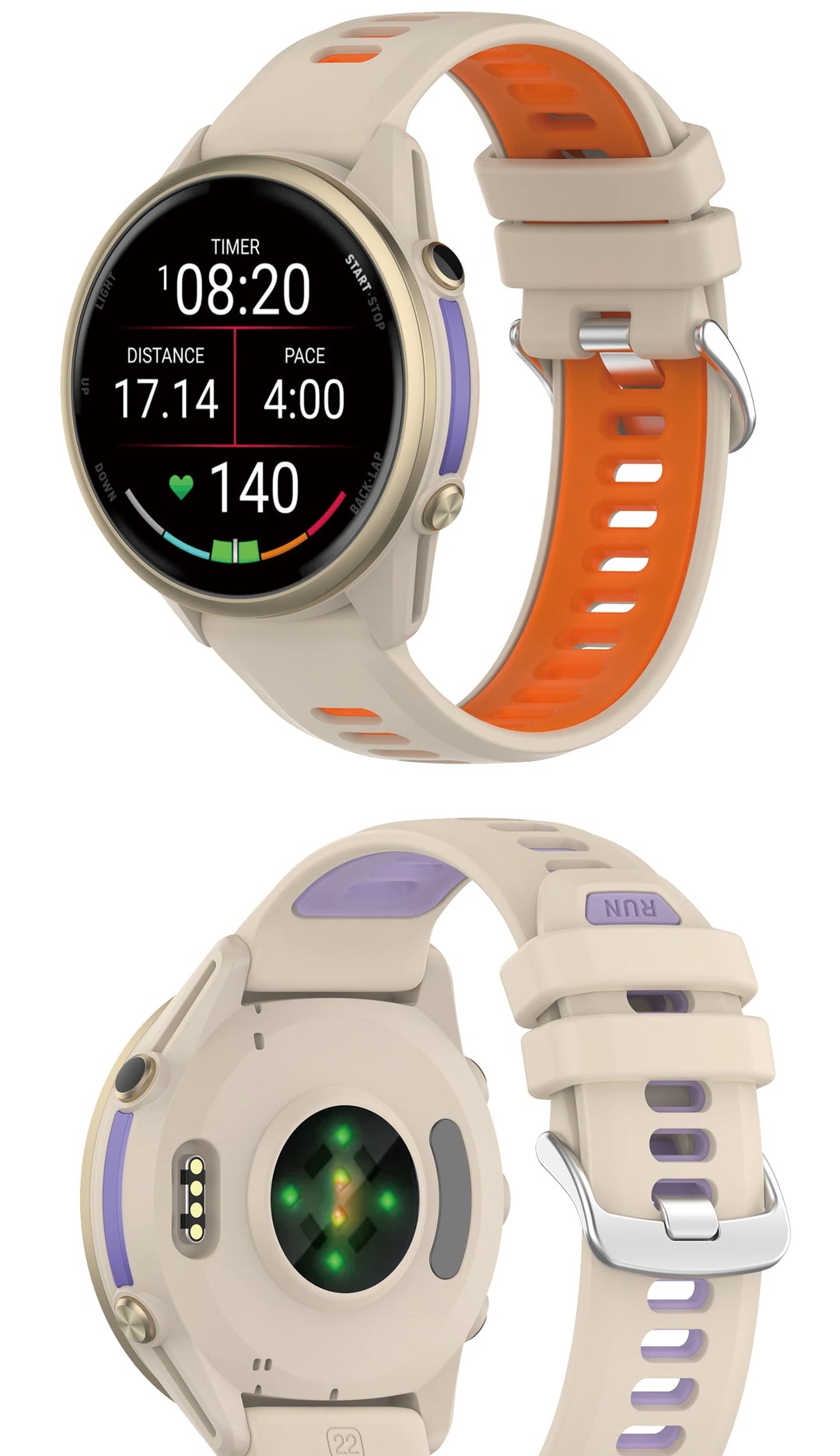 22mm Silicone Strap For Garmin Forerunner 970/965/955/745 Bracelet Belt Smart Watch Band Forerunner 945 935 Accessories