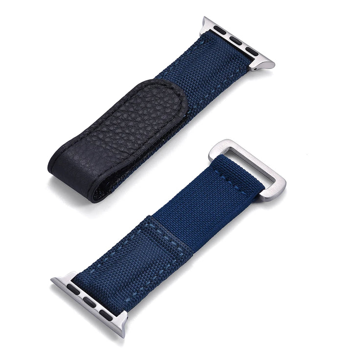 Braided Nylon Solo Loop For Apple Watch Band 45mm Ultra 2 49mm 38mm 44mm 40 41mm 42mm Leather Bracelet Series 10 9 8 7 5 se Belt