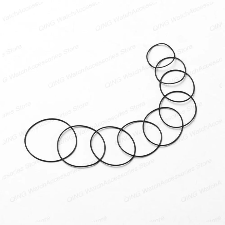 Watch Repair O-Ring Gasket Set – 0.5/0.6mm Waterproof & Oil-Resistant