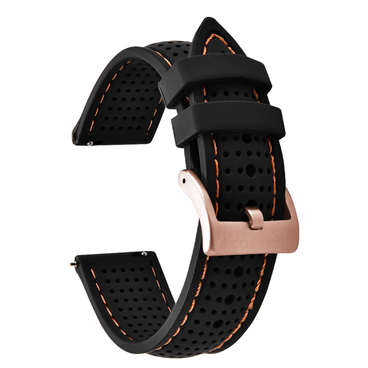 NATOBELT Soft Porous Rubber Watch Strap – Quick Release (18-22mm)
