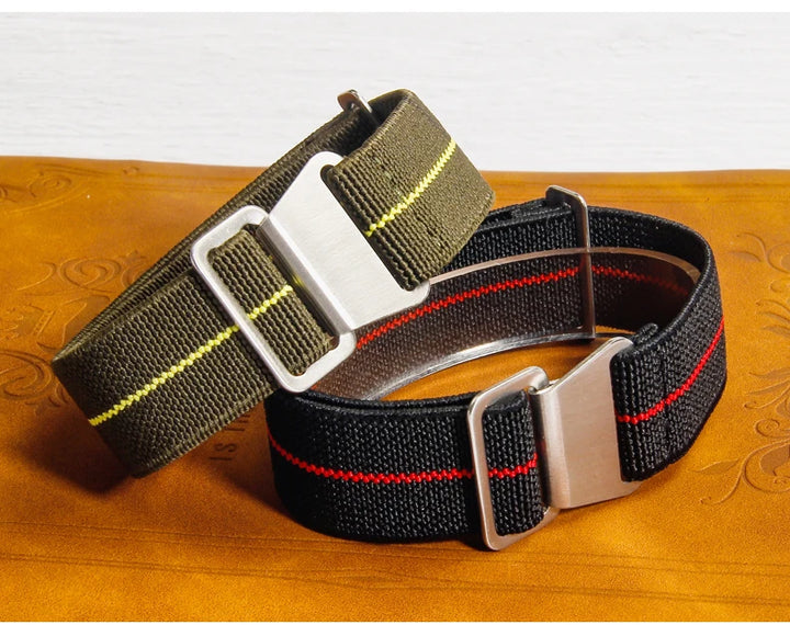 French Army Nylon Watch Band 18–22mm