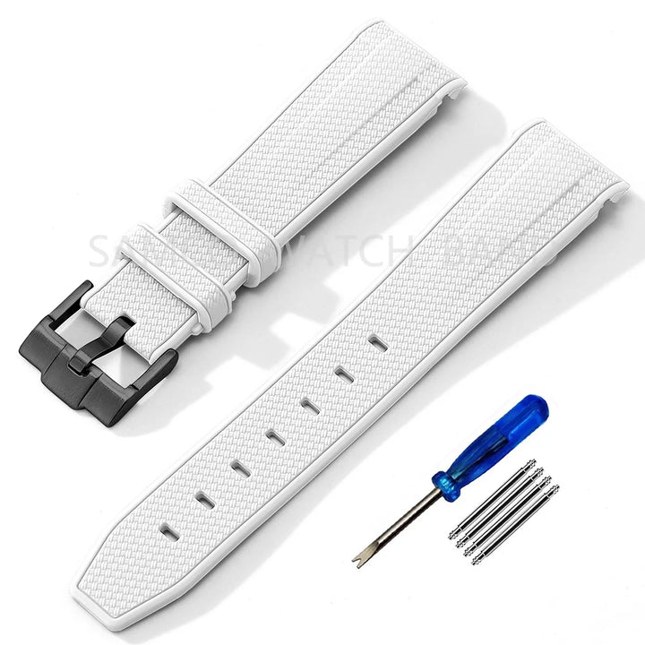 Silicone Rubber Strap 20mm for MoonSwatch & Omega X Swatch Speedmaster