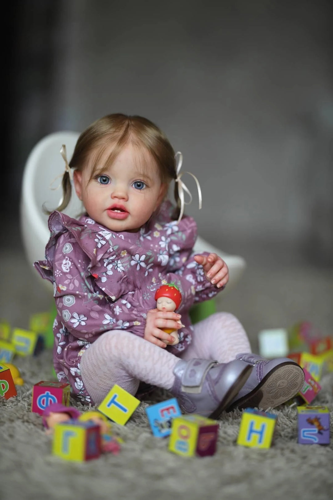 24″ Lottie Princess Reborn Baby Doll – Realistic Soft Touch Newborn