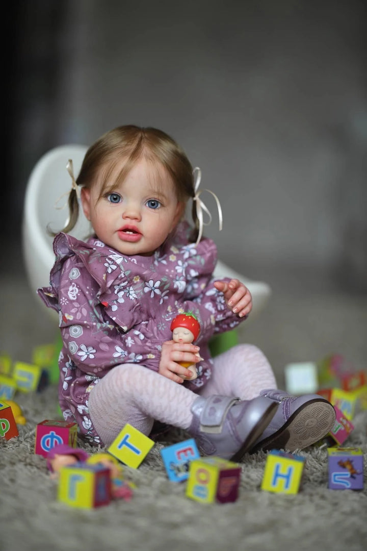 24″ Lottie Princess Reborn Baby Doll – Realistic Soft Touch Newborn