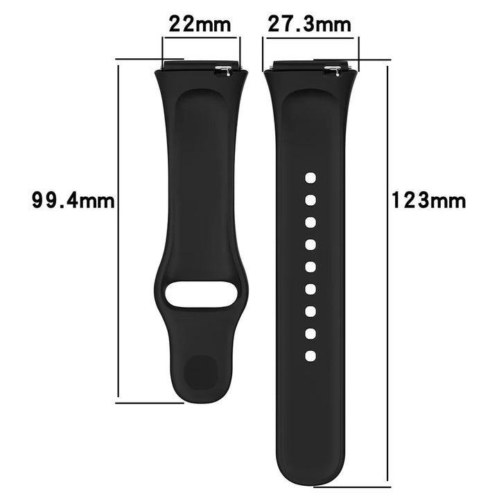 Silicone Strap & Protective Case for Redmi Watch 3 Active/Lite